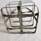 Porte bouteille en zinc ancien