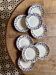 Set of 8 antique flat plates - Canada from Moulin des Loups