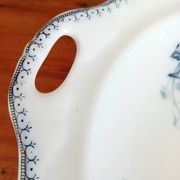Coupe, saladier en faience terre de fer Petrus regout, Malaga