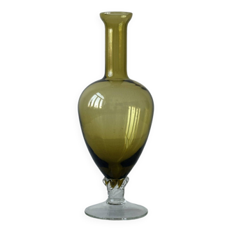 Yellow soliflore vase