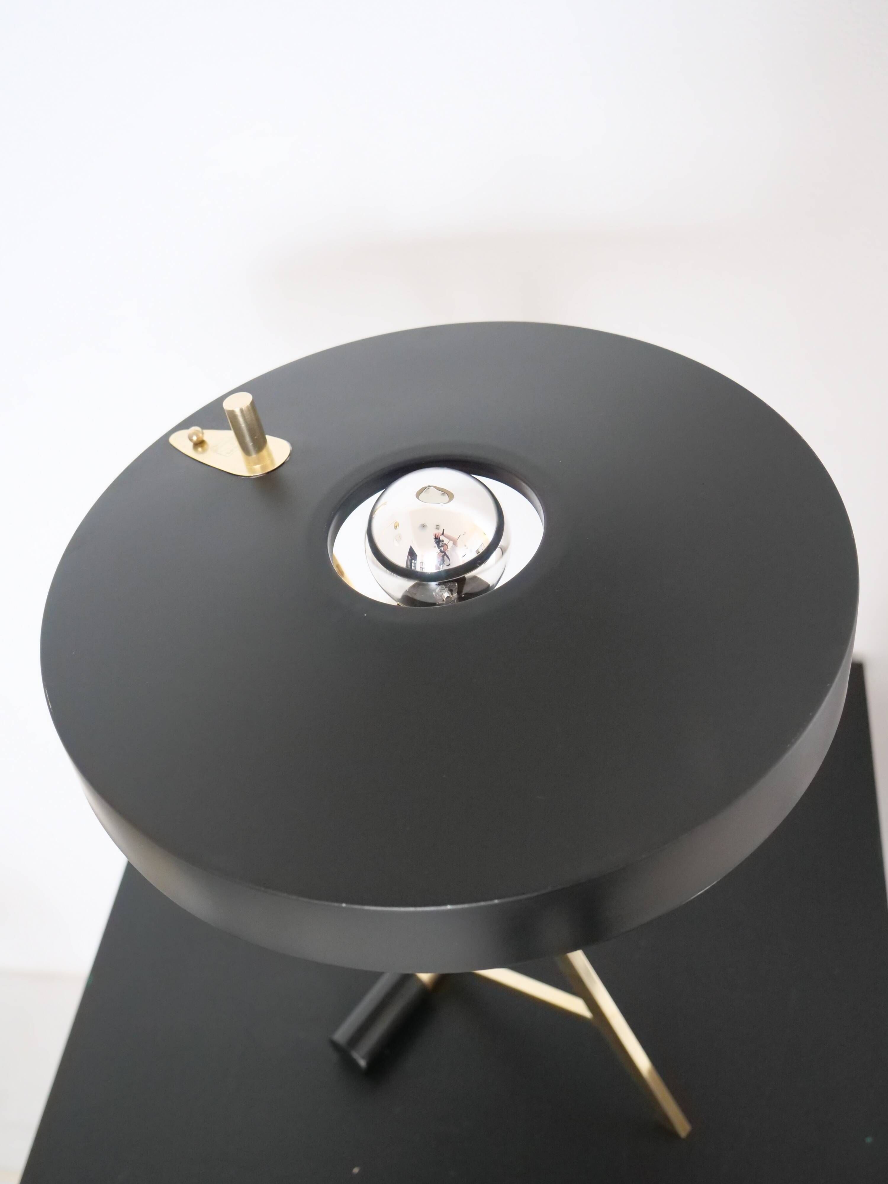 Lampe z philps modèle diplomat mid century design louis kalff design