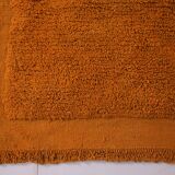 Rust Vintage Handmade Moroccan Rug 214 x 244 cm - Old Berber Rug -