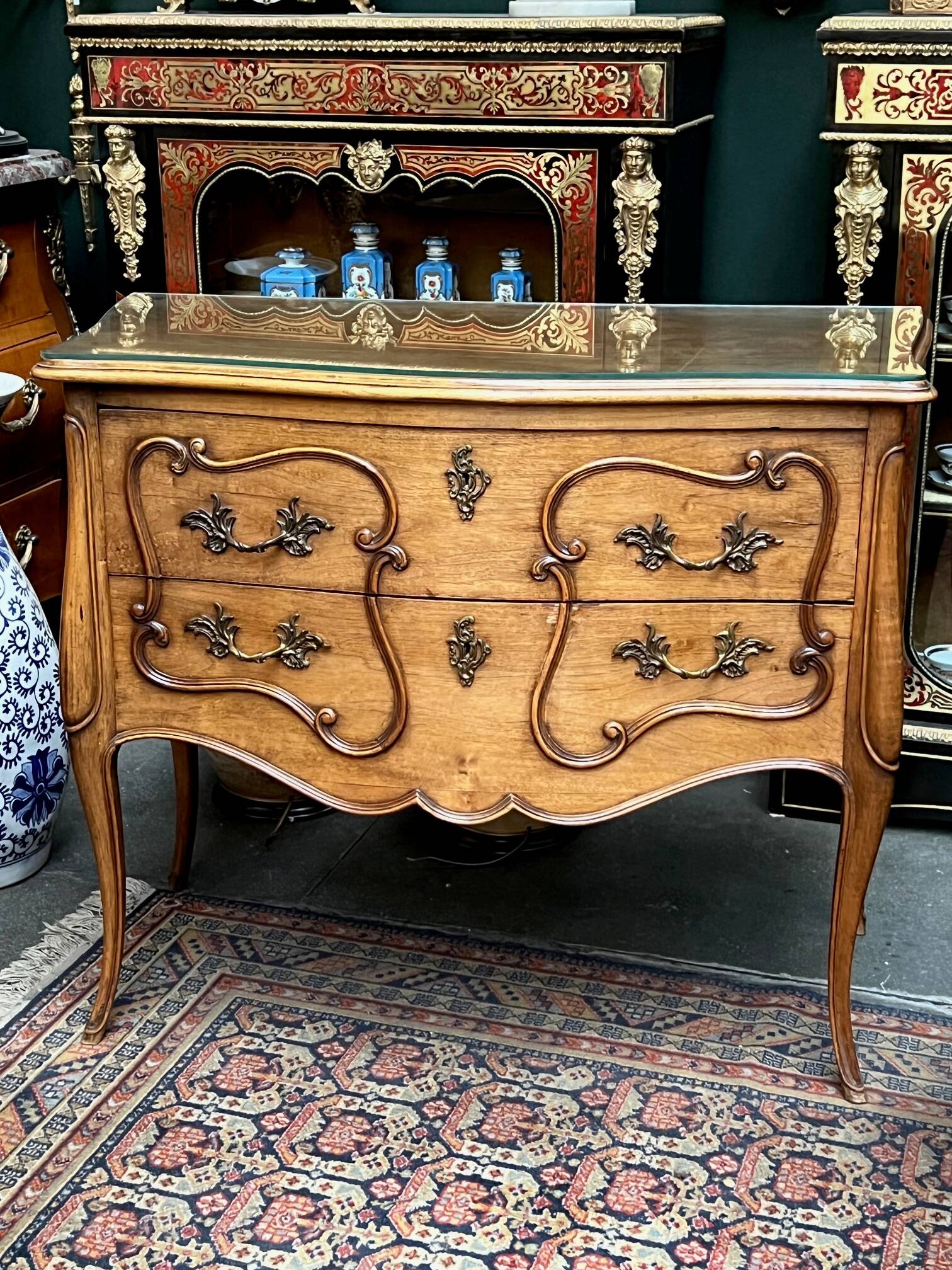 Rococo style chest of drawers