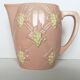Pitcher slip digoin sarreguemines grape decor
