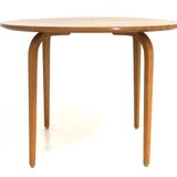 Scandinavian elm coffee table, Sweden, 1940
