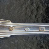 Charles Salomon Mahler (XIX) - Series of 11 table forks - In sterling silver 950/1000