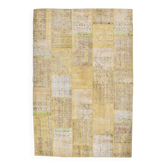 Yapis vintage jaune moutarde