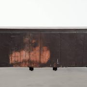 Buffet anglais en chêne antique du XVIIIe siècle / Commode anglaise basse