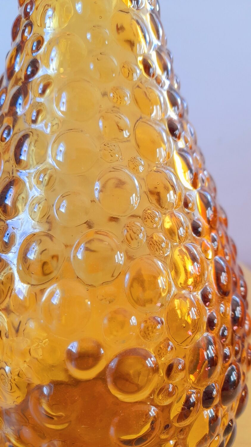 Italian carafe Amber Empoli