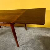 Danish mid -century rosewood dining table 1960s