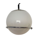 Wall lamp Raak opaline and chrome
