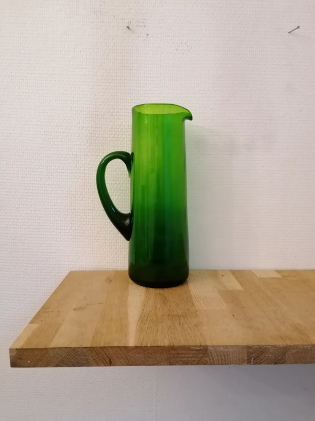 Glass pitcher