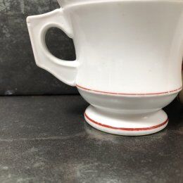 Old porcelain burns