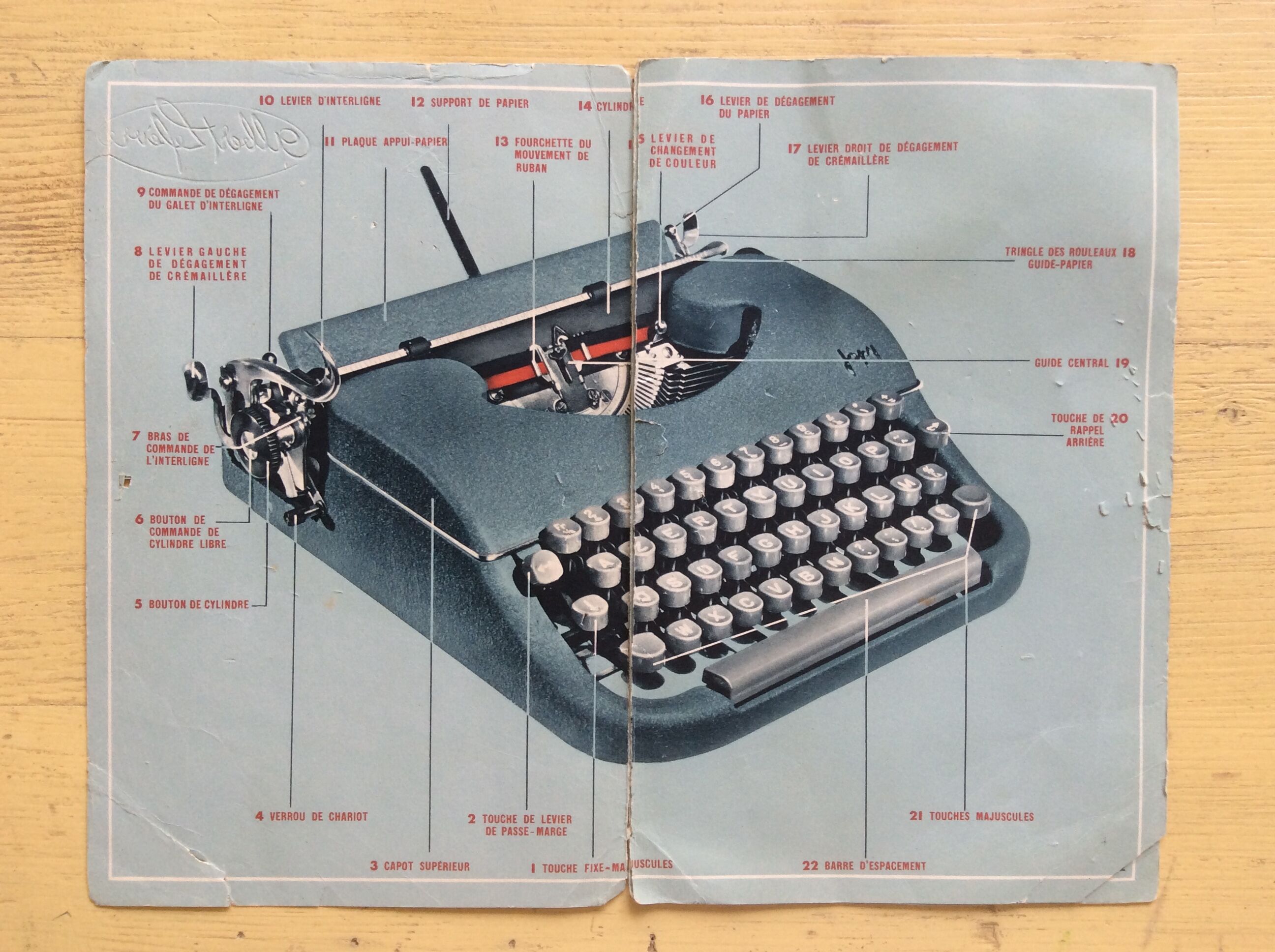 Japy Typewriter 50years