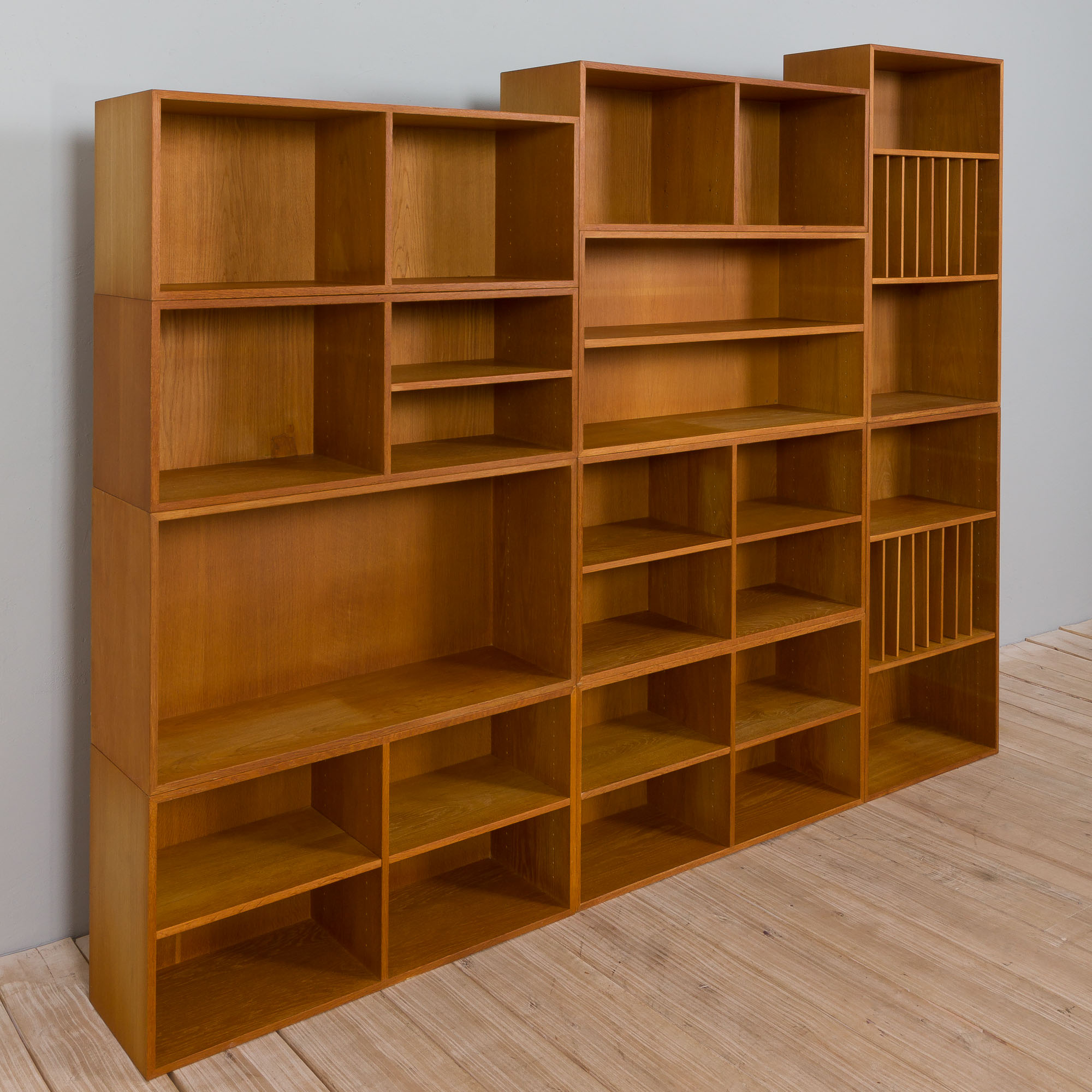 H.W. Klein modular bookshelf system for Bramin,  Denmark 1970s