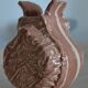 Stoneware vase signed GT