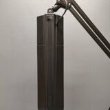 Unilux - Lampe de bureau articulée noire 2 bras - Années 1980/90