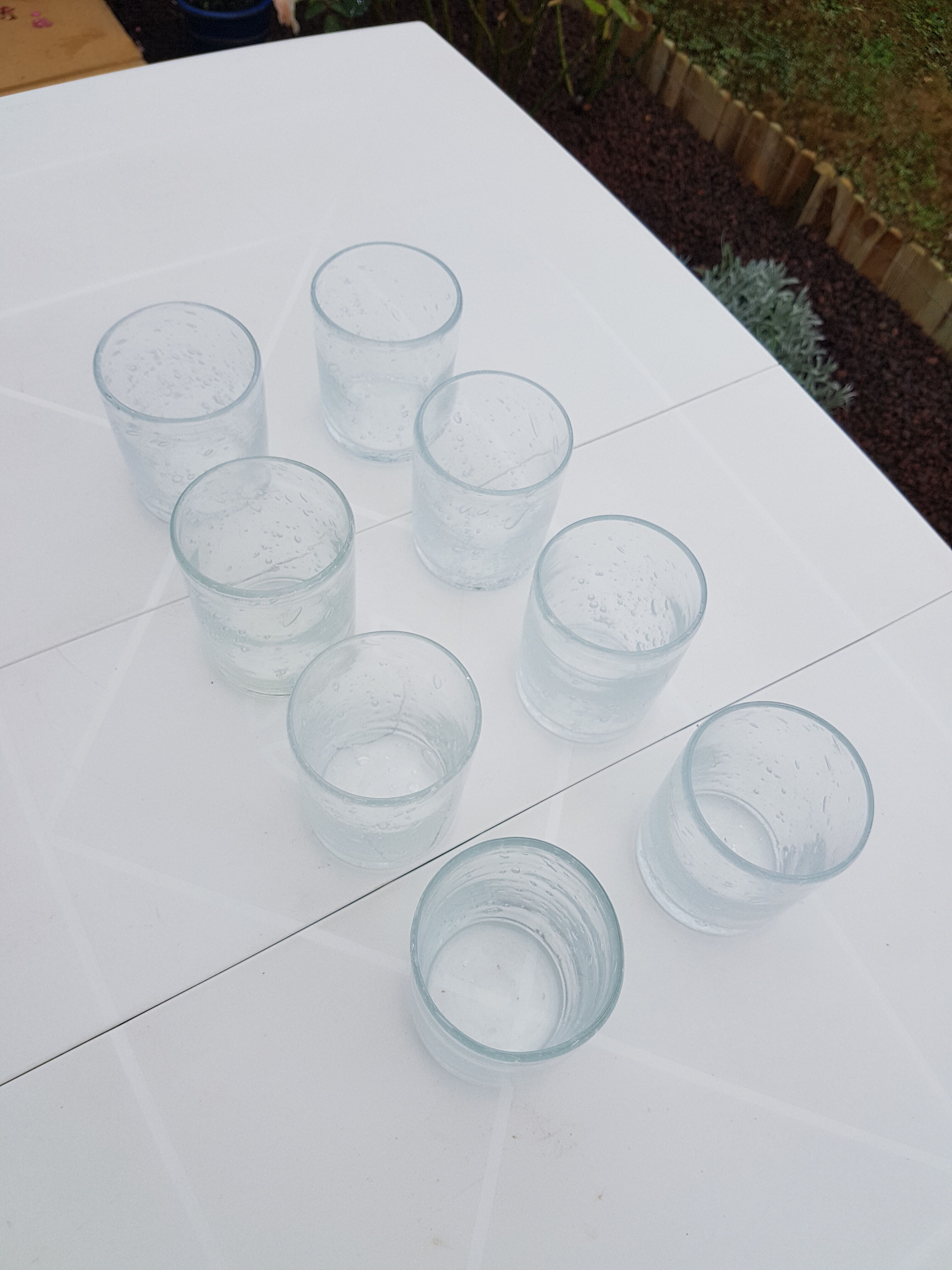 8 glasses of Sangria from Biot 1980s