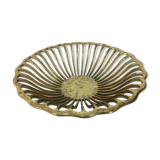 Organic gold brass design fruit cut, 60s