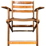 Set of two folding armchairs from the Reguitti brand