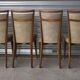 Série suite de 8 chaises Vintage circa 1960