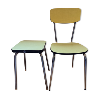 Chair and stool elem in formica