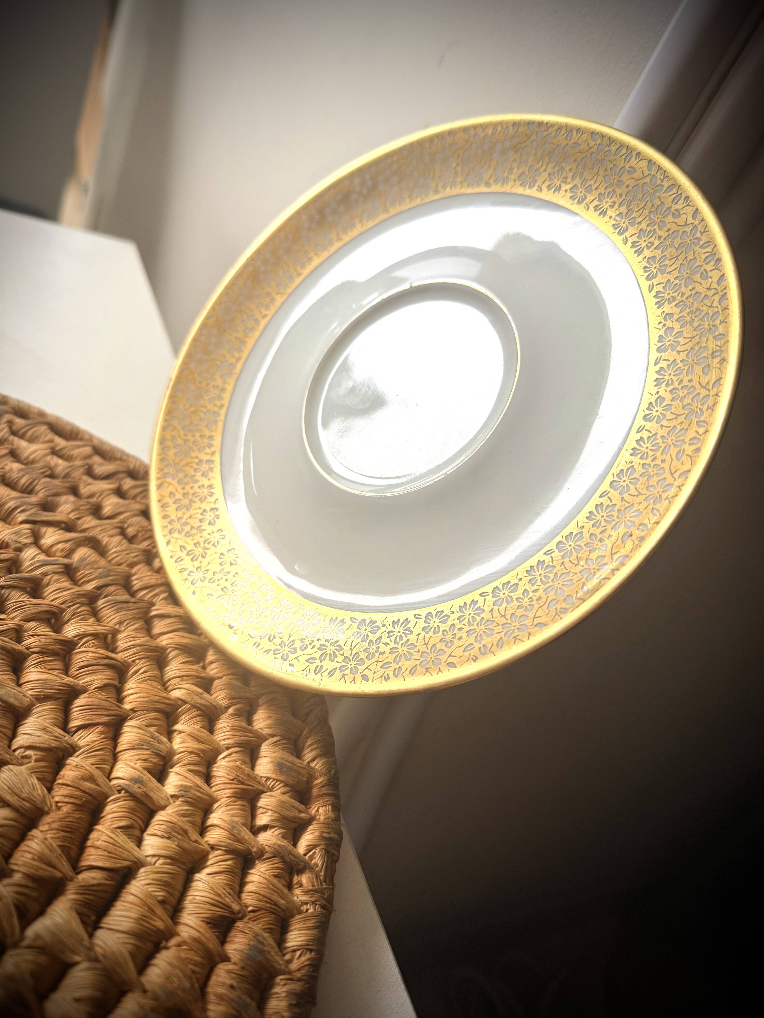 Vintage art and decor plate - 18th century