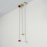 Set of 3 Pendant Lamps from Stilnovo, 1980