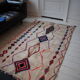 Berber vintage rug 100% wool, handcrafted. free shipping in europe. unique! 250x145cm