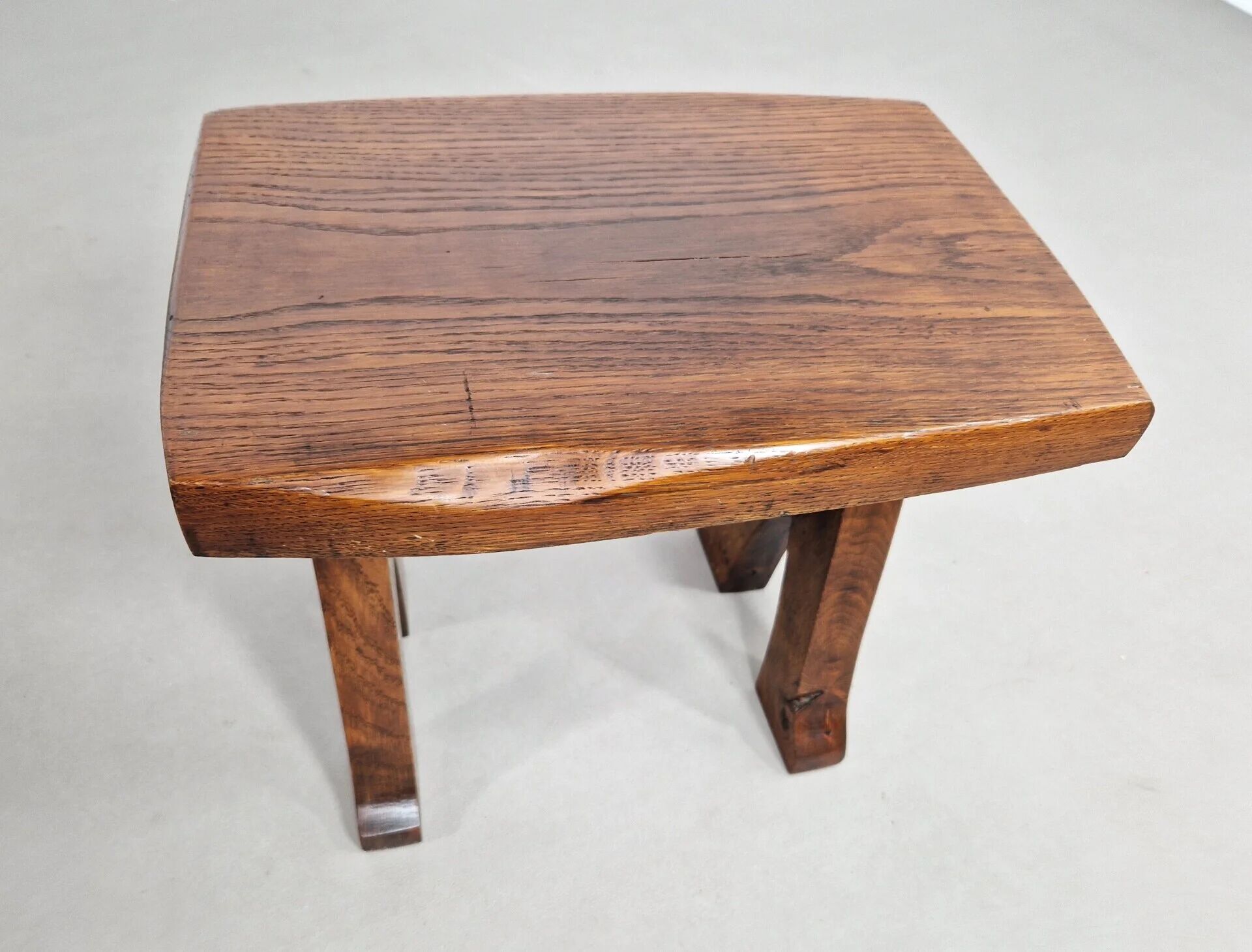 Tabouret en chêne | France années 1960