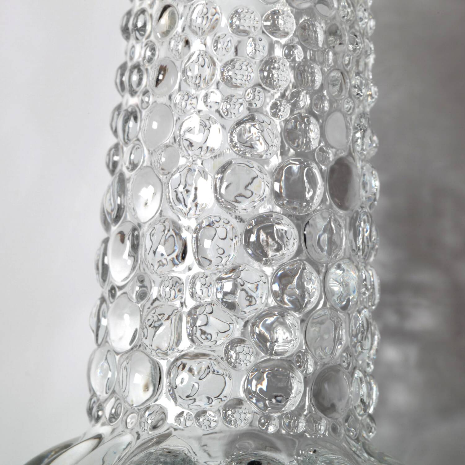 Pressed Glass Vase: Pavel Panek Design, Czech Republic / 1972