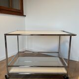 USM Haller Serving Trolley in Pure White