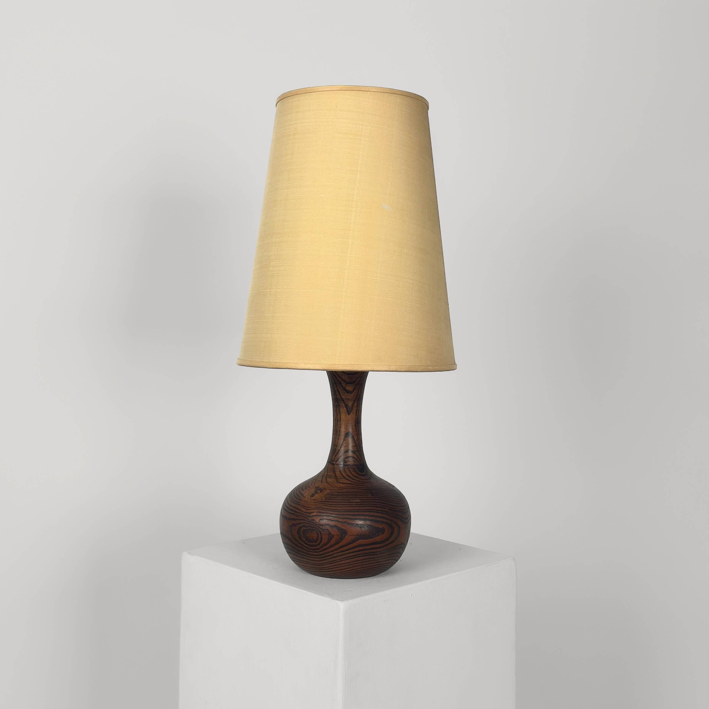 Vintage teak lamp, Scandinavian design 1960