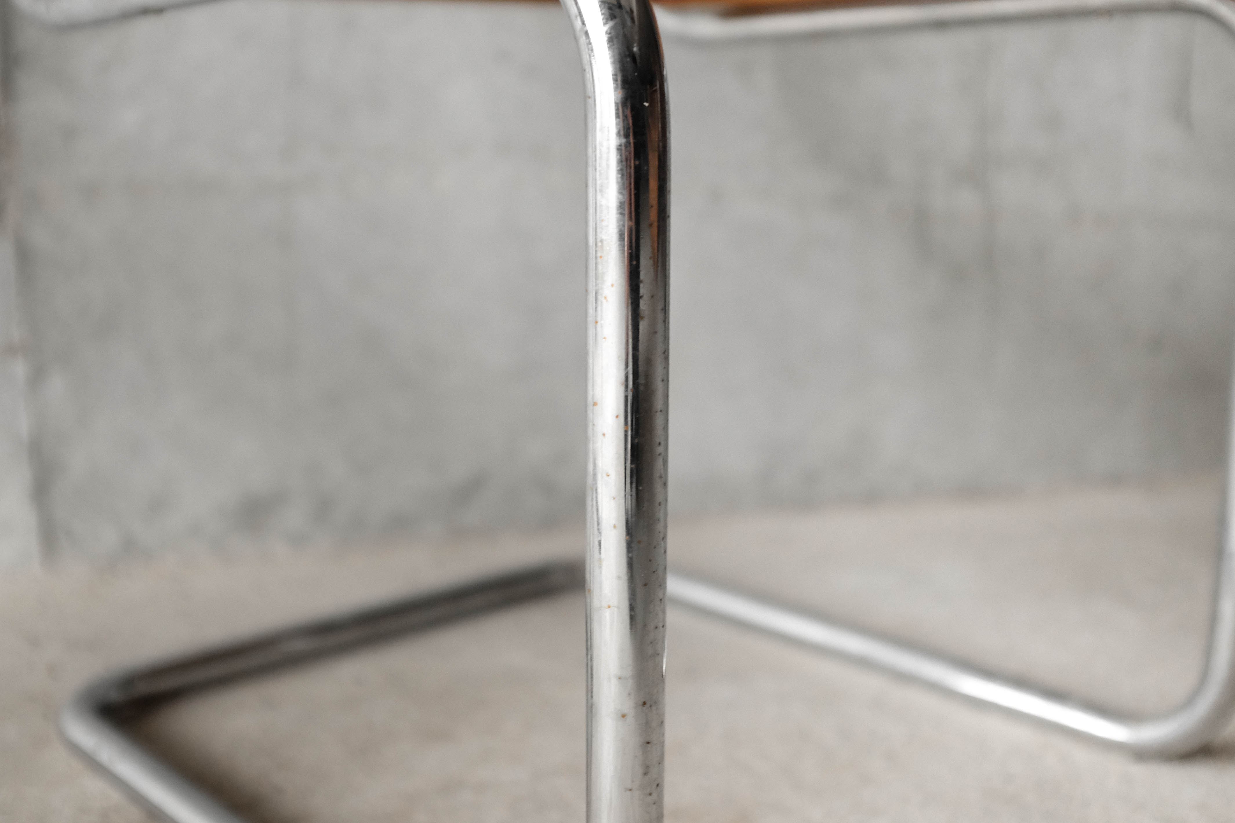 Pair of Cesca B32 chairs by Marcel Breuer