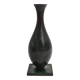 Jacob Ängman for GAB, solid bronze vase, Swedish grace / Art Deco