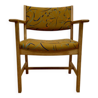 Fauteuil Hans Wegner "design scandinave" 1960.