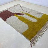 Tapis bérbere décoré fait main traditionnelle 250cmx150cm