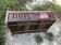 Old rosewood cradle