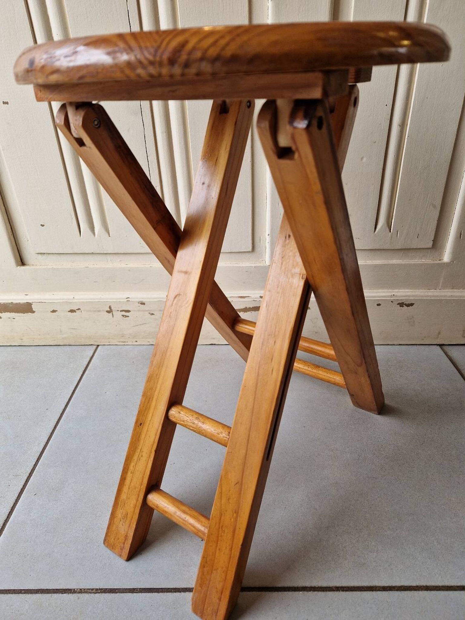 Adrian Reed Suzy Stool Wooden Folding Stool