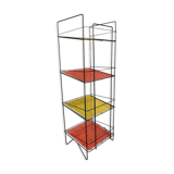 Display red and yellow perforated metal 1960