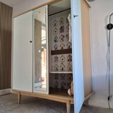 Armoire vintage années 60 relookée