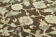 1950s hand-knotted antique turkish beige rug 151 cm x 263 cm