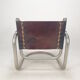 Set of 2 italian mid century lounge chairs, 1980's
