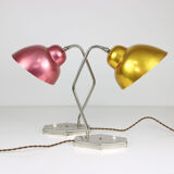 Mid-Century Red Table Lamp, 1960s