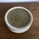 Set of 6 dessert plates by Pierre Digan, La Borme 1970