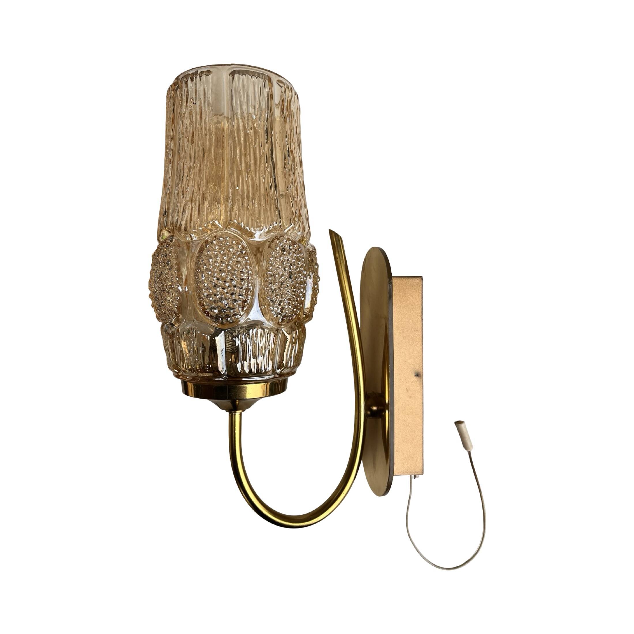 Hollywood Regency Graewe 3515 wall lamp, Germany, 1970s