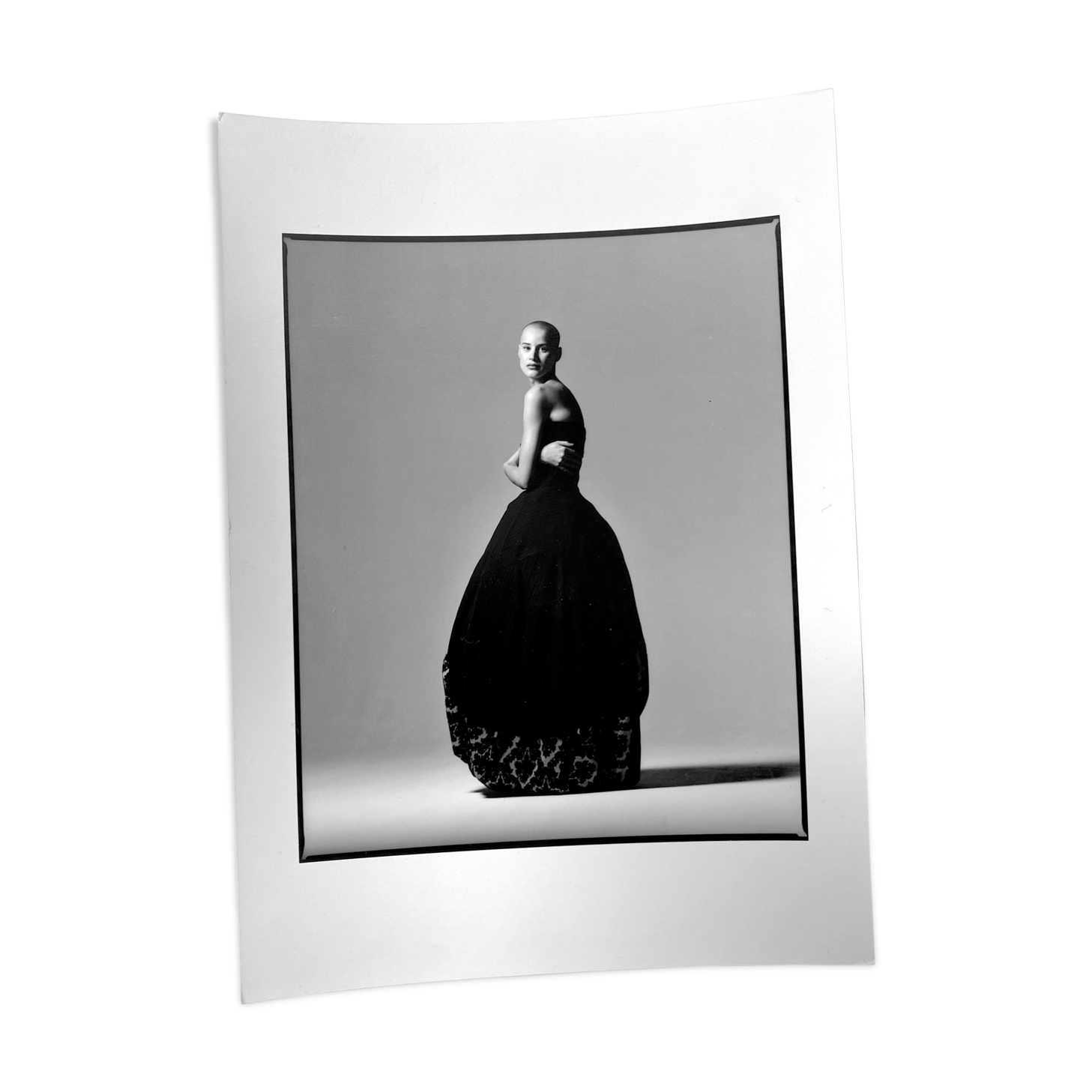 Signed photographic print