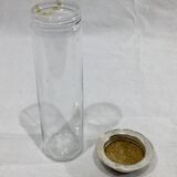 Crystal and silver-plated jug