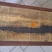 Table basse vintage ,année 1960. Jean D'Asti.