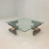 Fossil Stone Coffee Table, 1980s